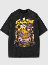 LA Lakers vintage graphic t-shirt with bold design