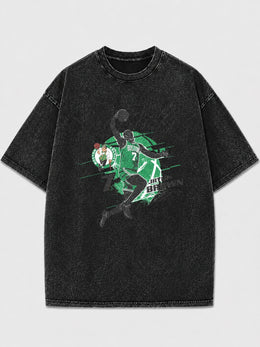 Vintage Boston Basketball Graphic Tee