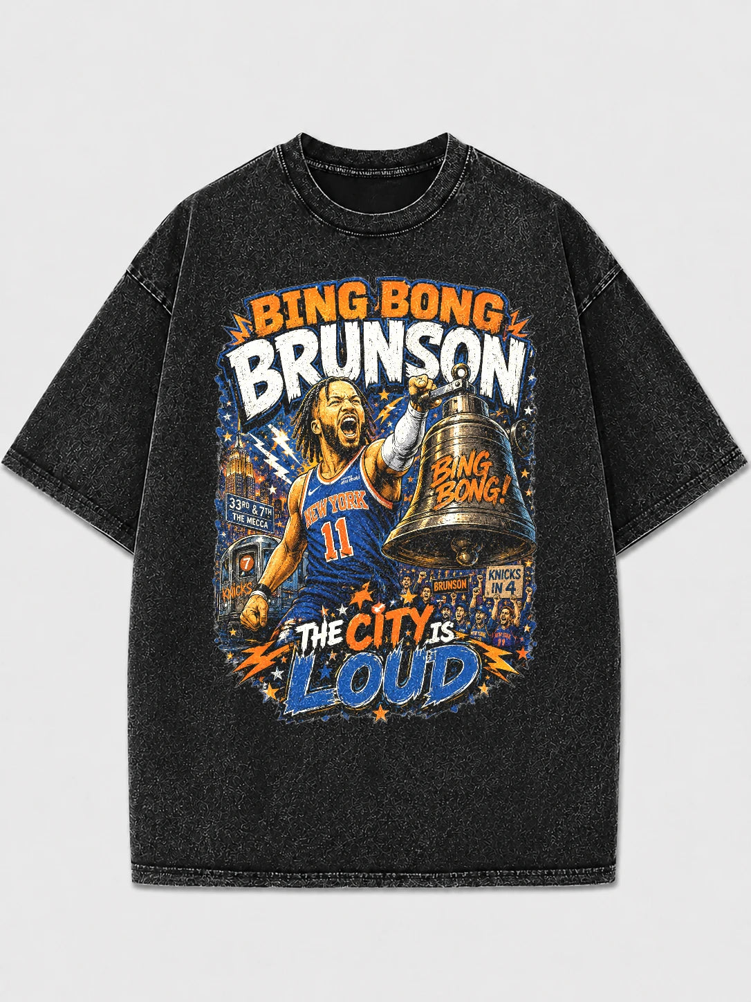 Bing Bong Brunson graphic tee with bold basketball design