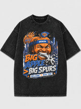 Vintage Big Apple graphic tee with bold design and relaxed fit