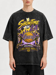 LA Lakers vintage graphic t-shirt with bold design