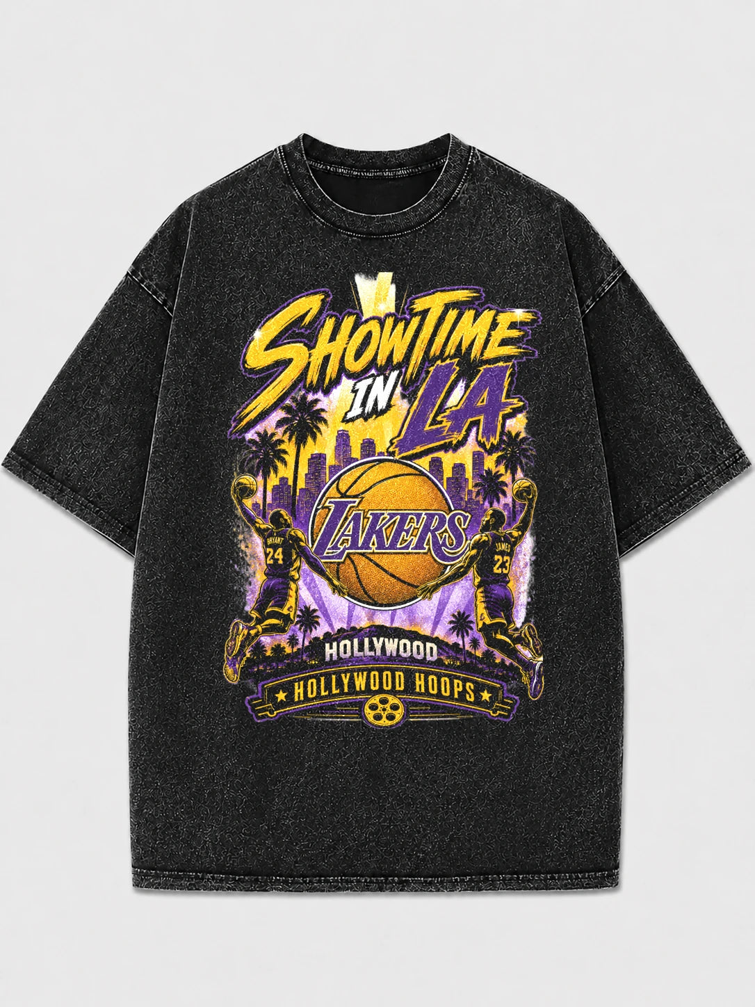 LA Lakers vintage graphic t-shirt with bold design