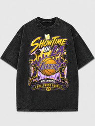 LA Lakers vintage graphic t-shirt with bold design
