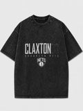 Brooklyn Nets Claxton Graphic Tee in black with graphic design