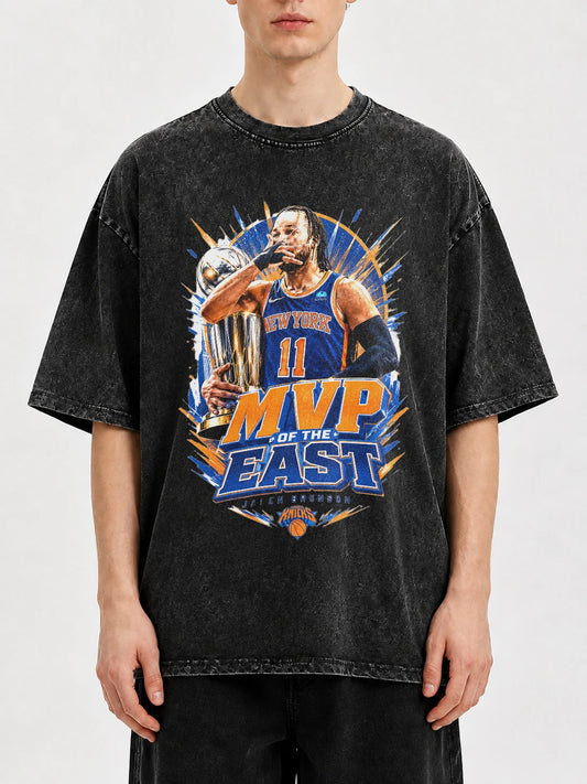 Vintage graphic tee featuring MVP of the East design