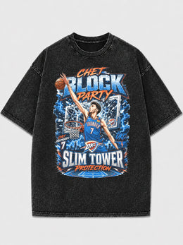 Vintage Graphic Tee - Chet Block Party
