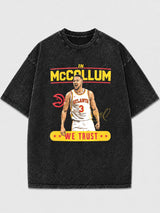 Vintage graphic tee featuring an Atlanta design with bold colors.
