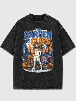 Vintage NYC Basketball Graphic Tee