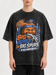Vintage Big Apple graphic tee with bold design and relaxed fit