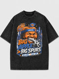 Vintage Big Apple graphic tee with bold design and relaxed fit
