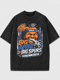 Vintage Big Apple graphic tee with bold design and relaxed fit
