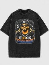 Graphic oversized t-shirt with vintage design and bold print